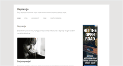 Desktop Screenshot of depresija101.com