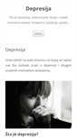 Mobile Screenshot of depresija101.com